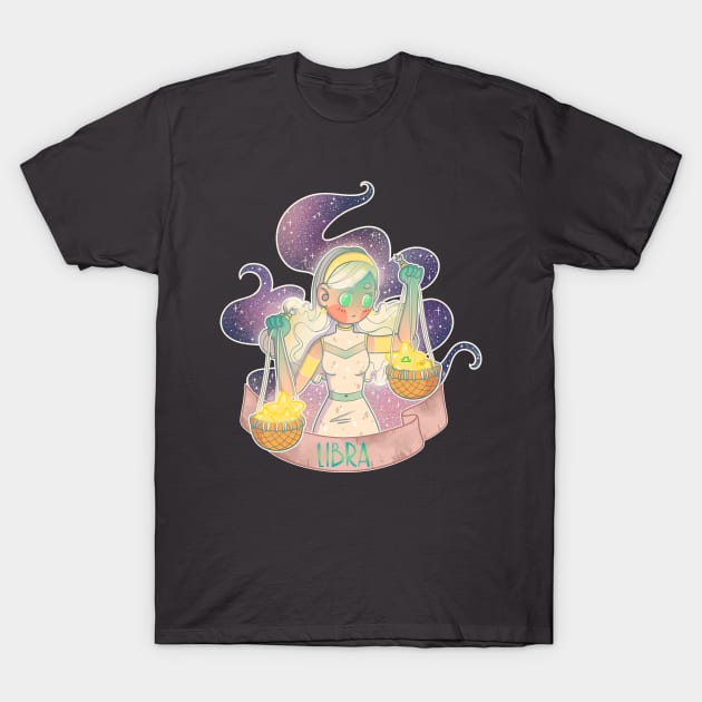 Libra T-Shirt by Meeko_Art